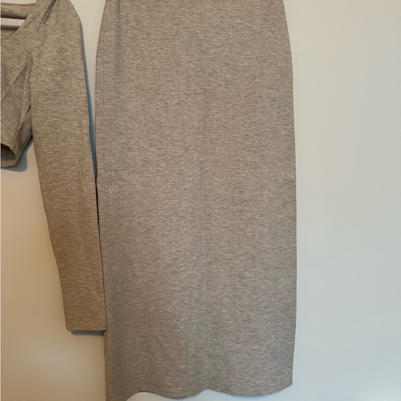 Reformation Gray Women's Skirt Set - Picture 2 of 7